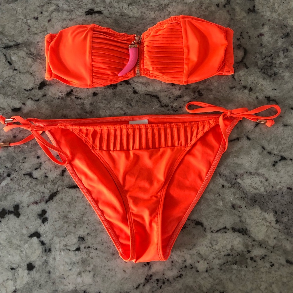 H&M Neon Orange Bikini